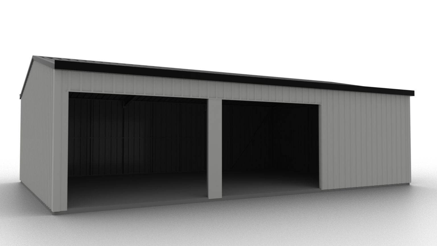 Double Garage With 2024 Clearance Mecano Sheds and Kit Homes
