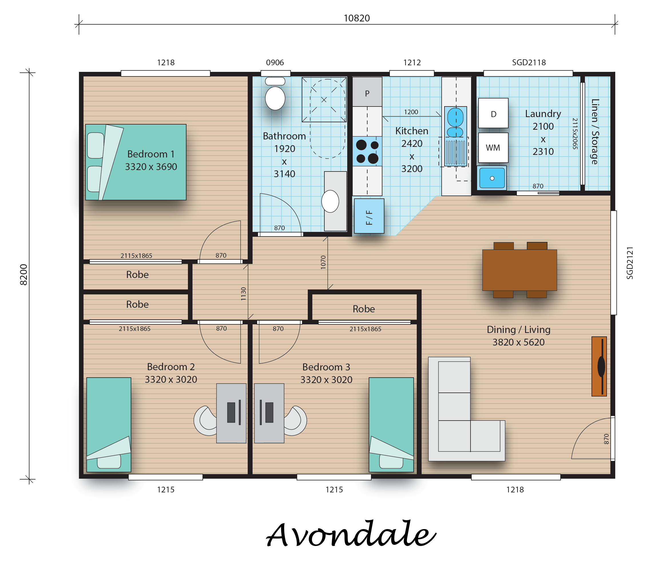 Avondale floorplan image