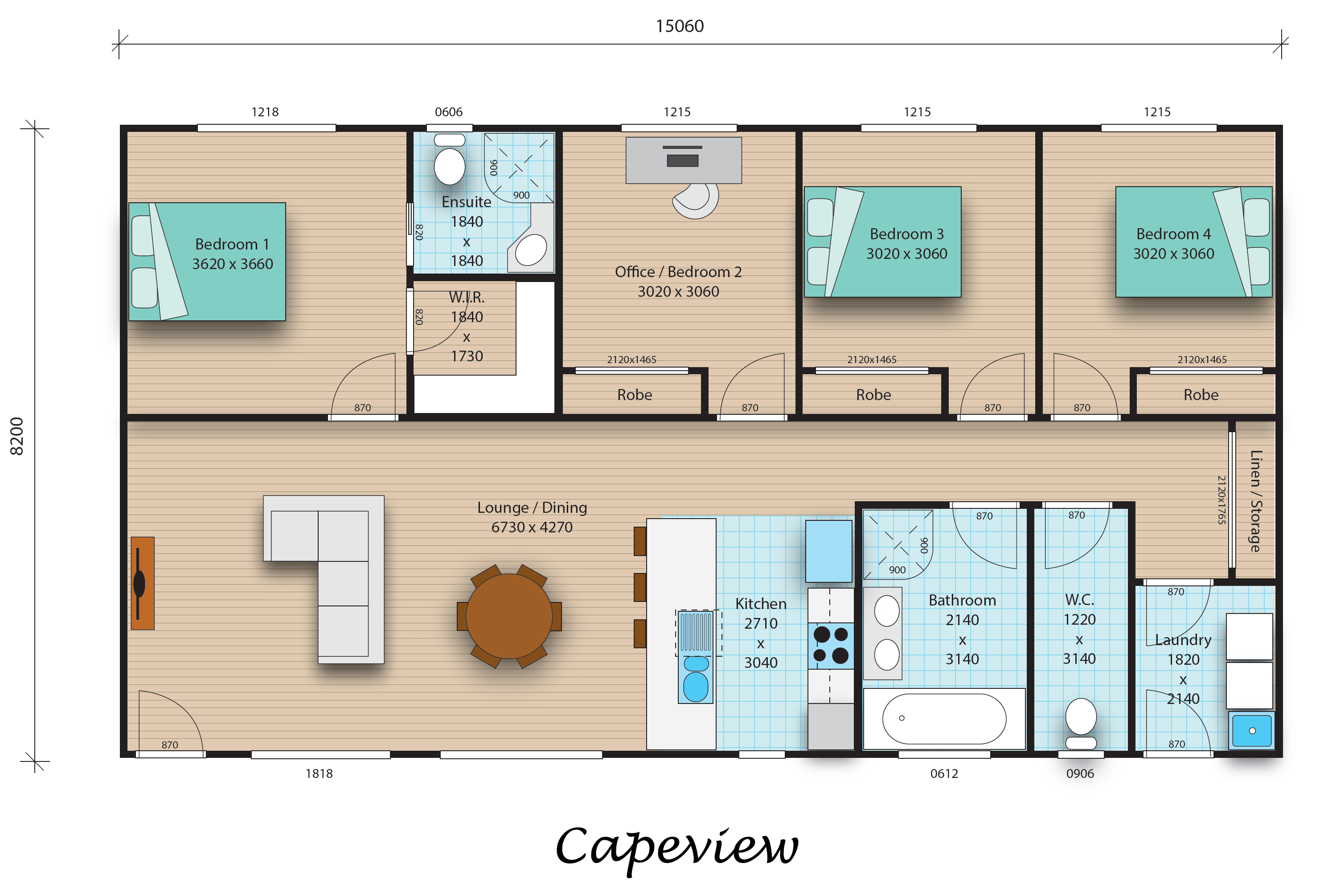Capeview floorplan image