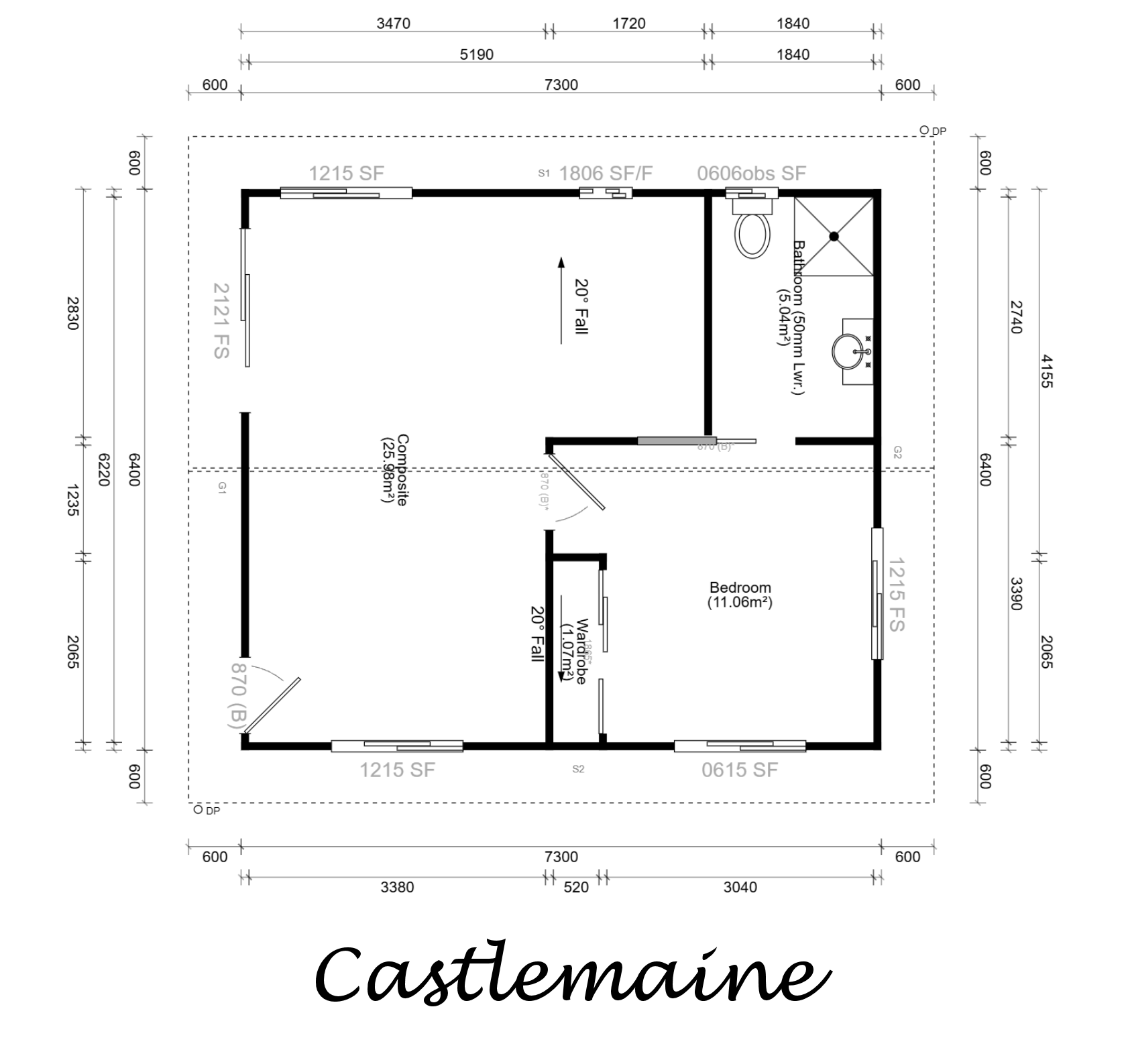 Castlemaine floorplan image