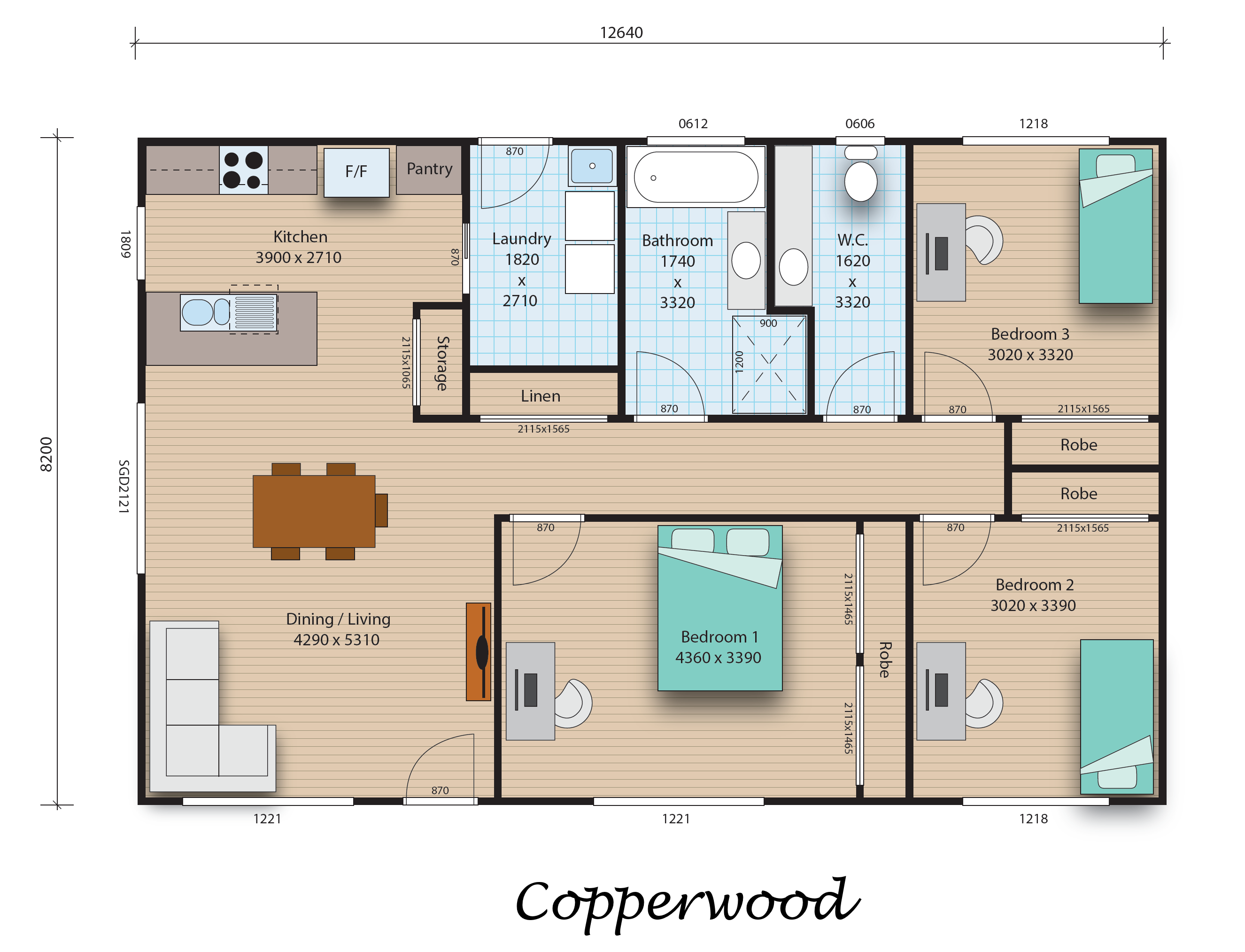 Copperwood floorplan image
