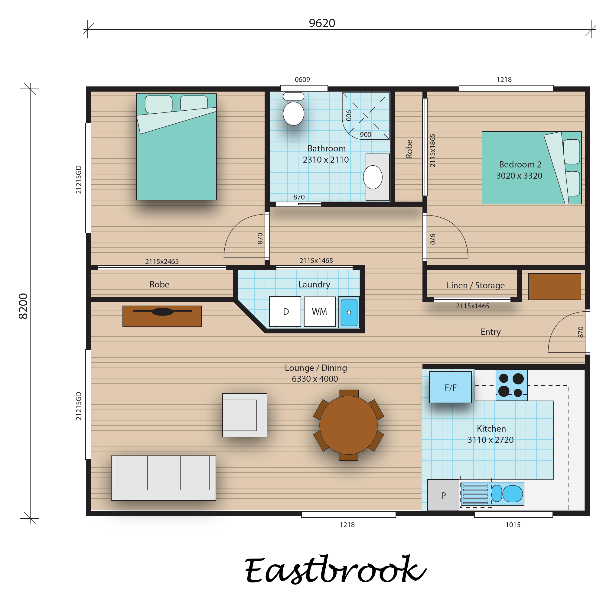 Eastbrook floorplan image