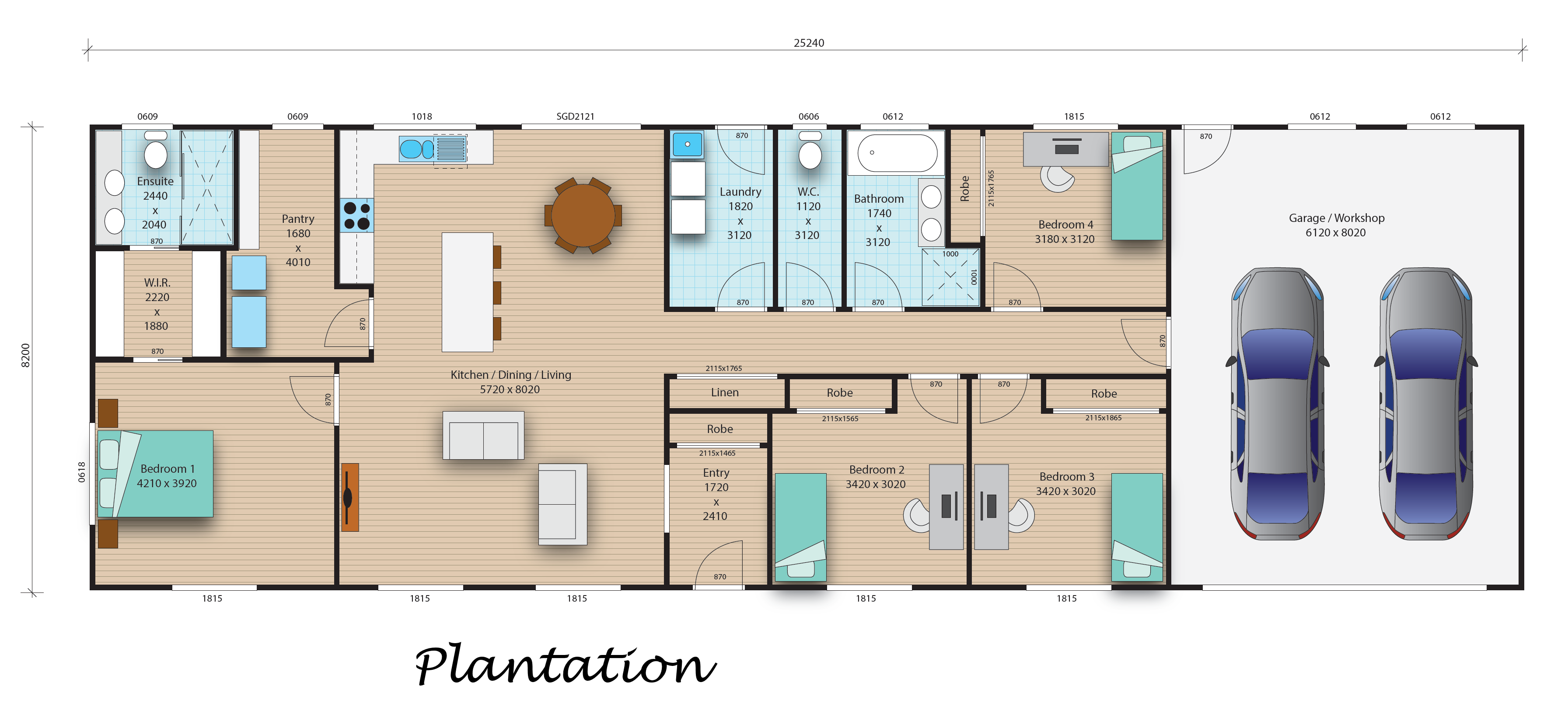 Plantation floorplan image
