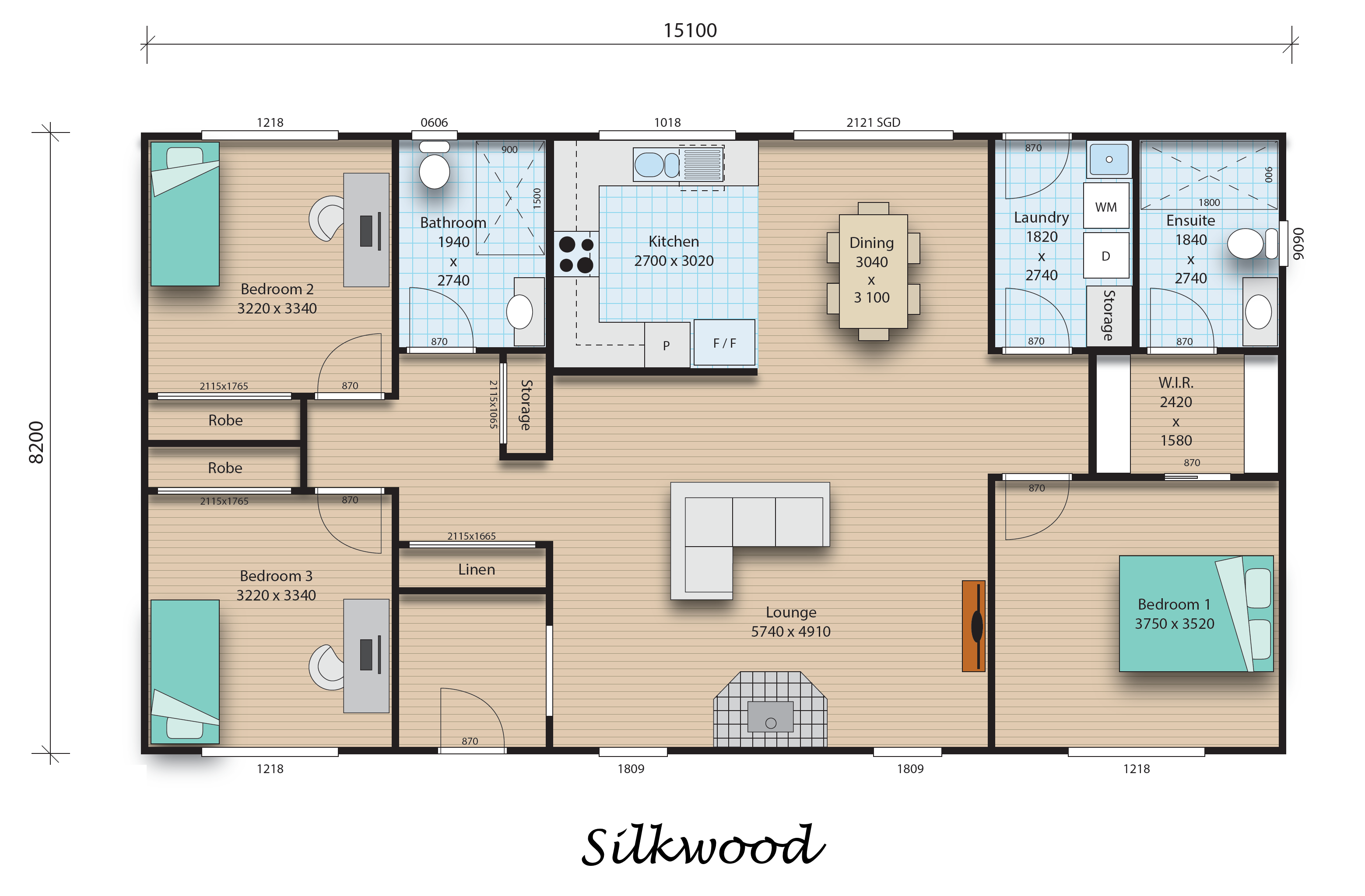 Silkwood floorplan image