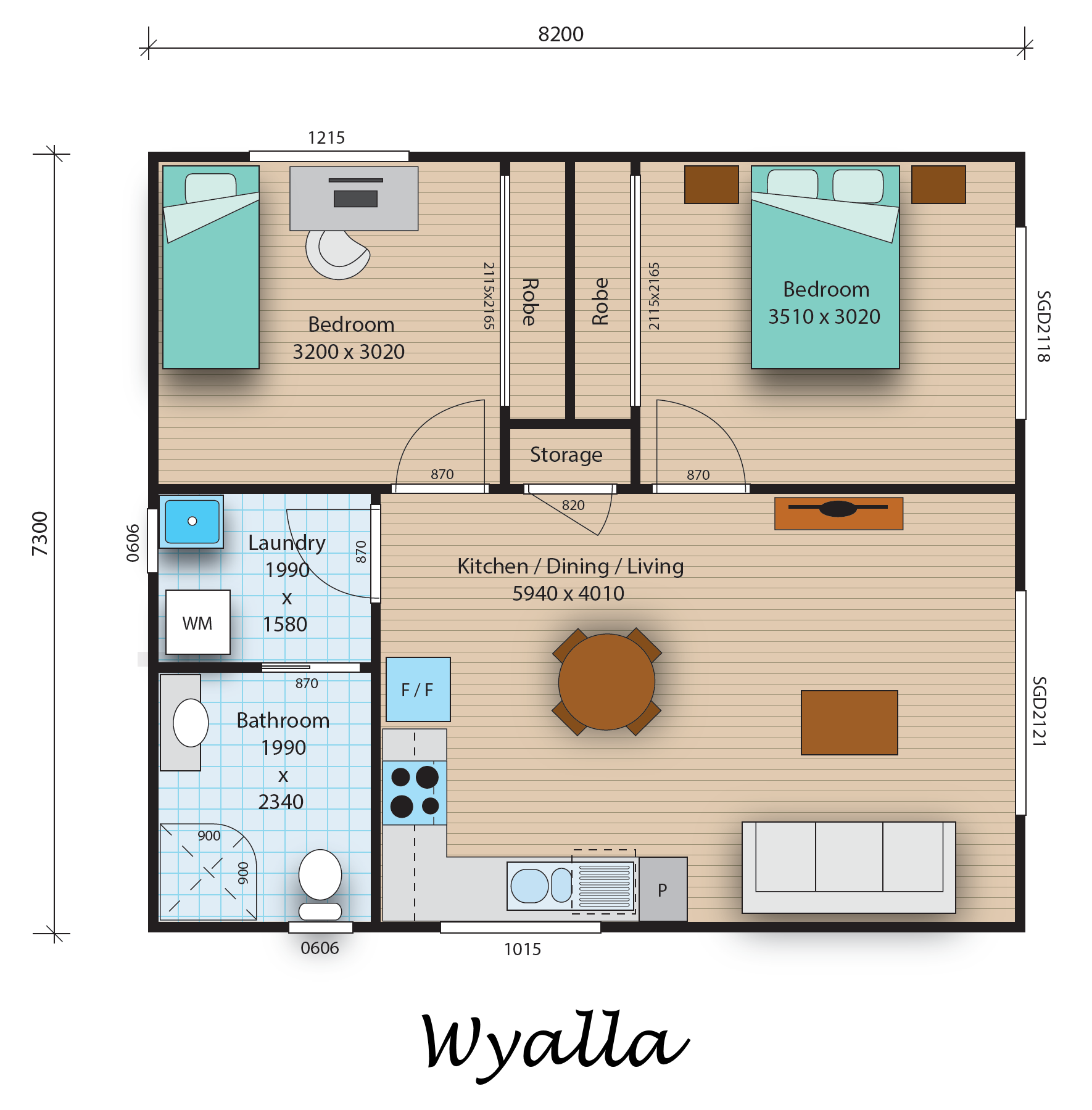 Wyalla floorplan image